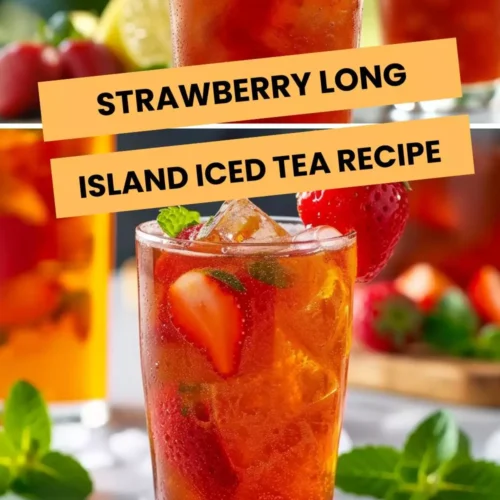 strawberry long island iced tea recipe