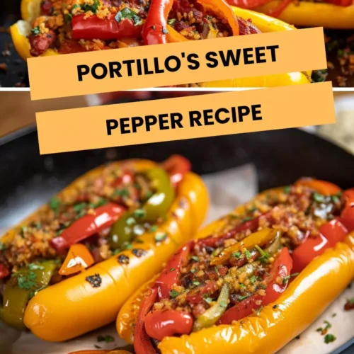 portillo's sweet pepper recipe