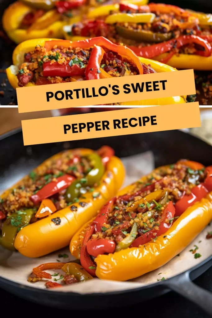 portillo's sweet pepper recipe