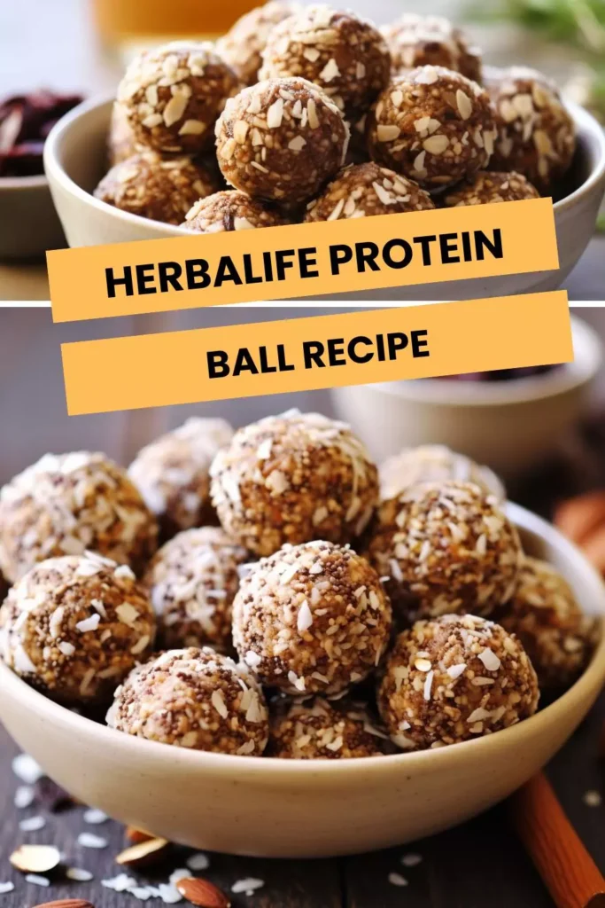 herbalife protein ball recipe