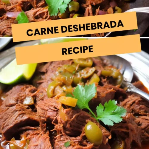carne deshebrada recipe