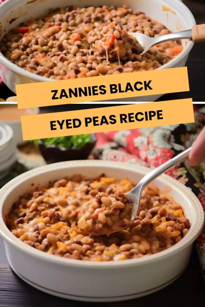 zannies black eyed peas recipe