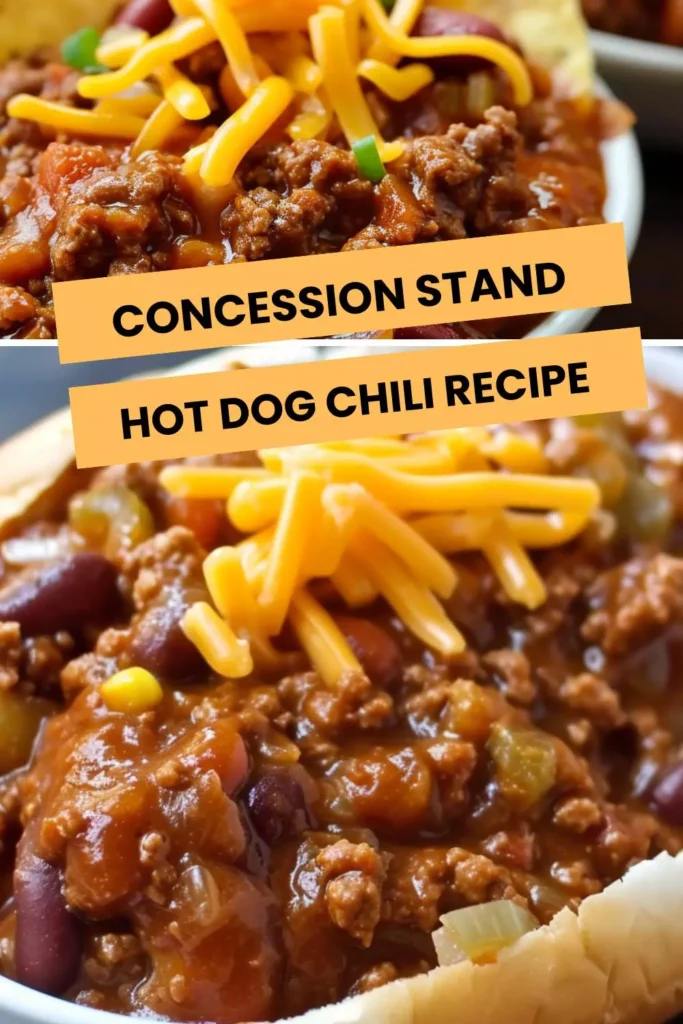 concession stand hot dog chili recipe