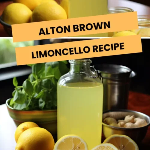 alton brown limoncello recipe