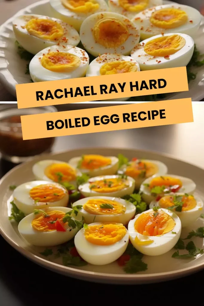 rachael ray hard boiled egg recipe