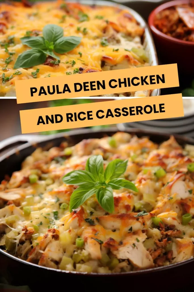paula deen chicken and rice casserole