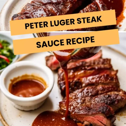 peter luger steak sauce recipe