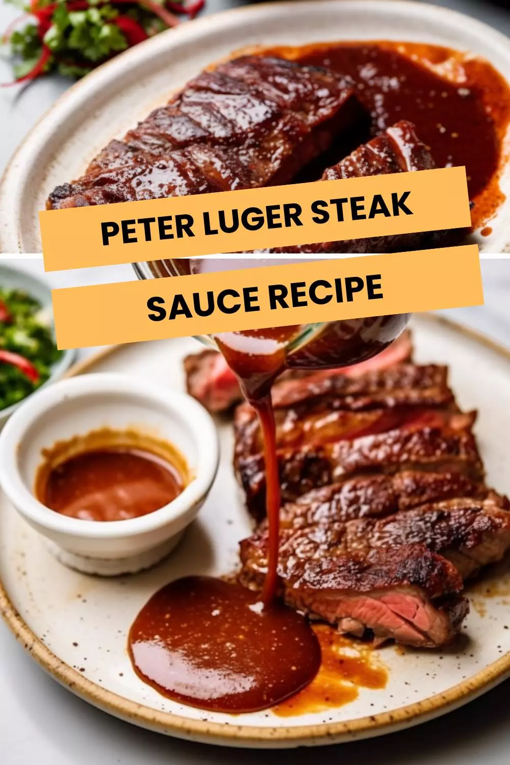 peter luger steak sauce recipe