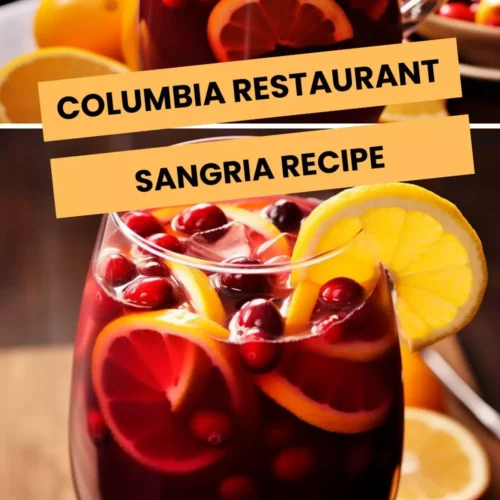 columbia restaurant sangria recipe