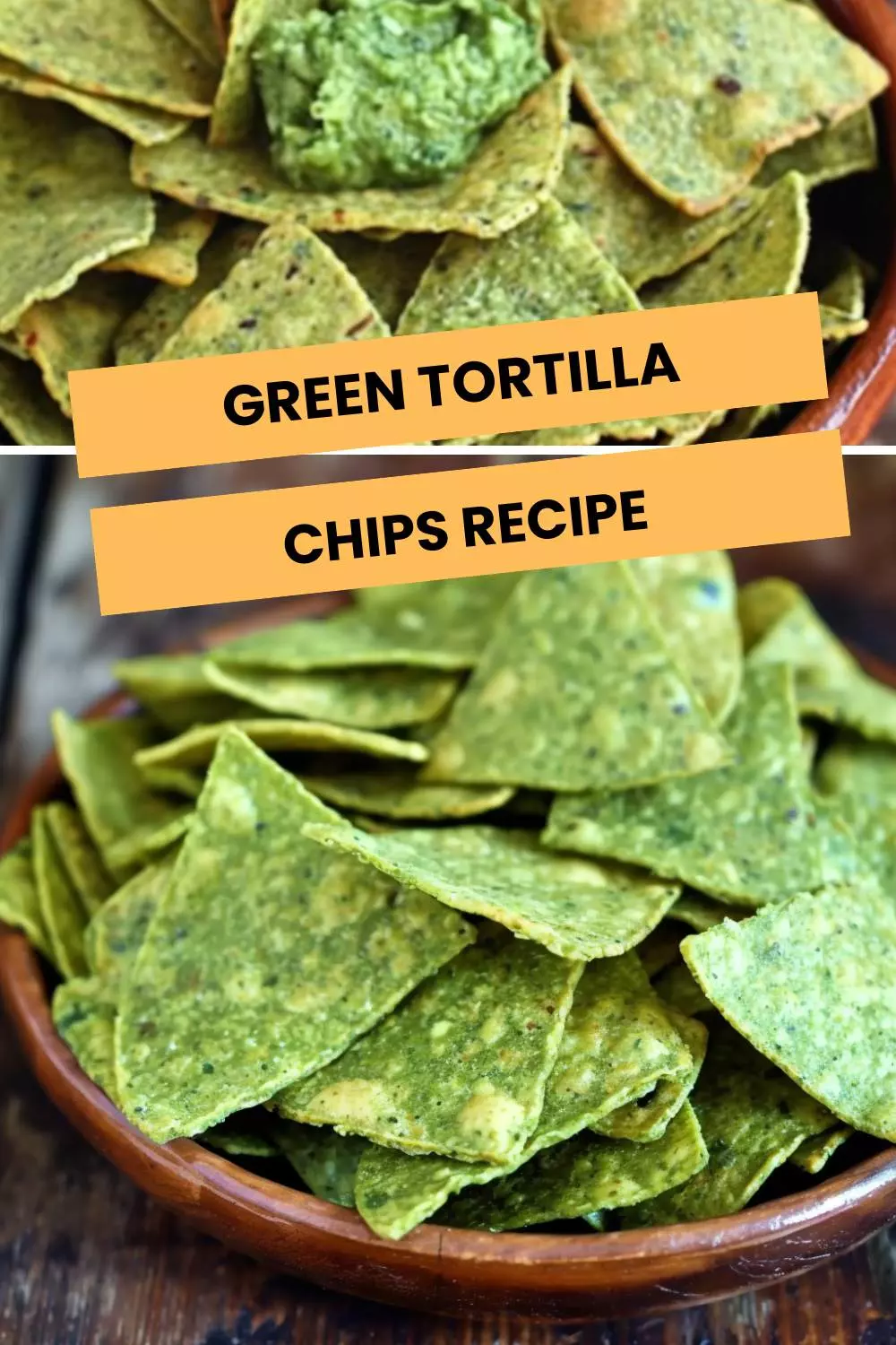 green tortilla chips recipe
