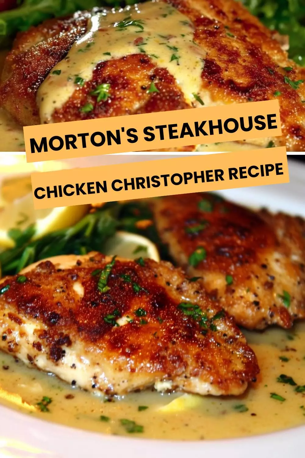 morton's steakhouse chicken christopher recipe