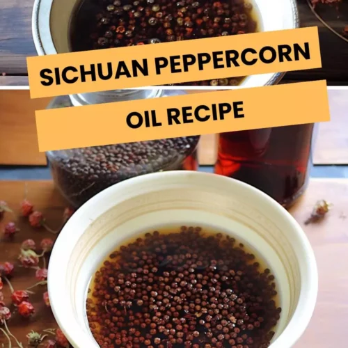 sichuan peppercorn oil recipe