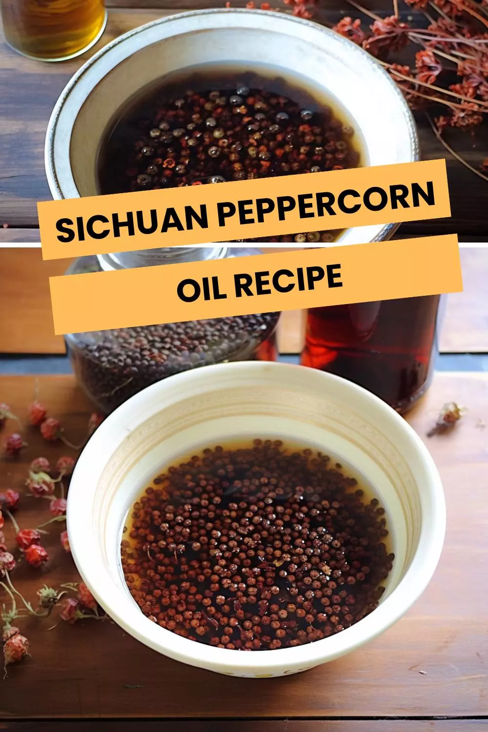 sichuan peppercorn oil recipe