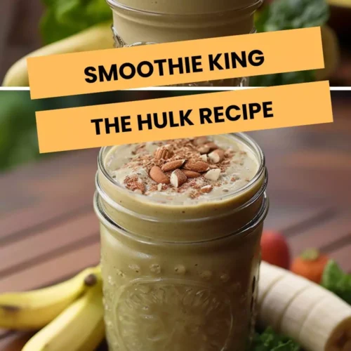 smoothie king the hulk recipe