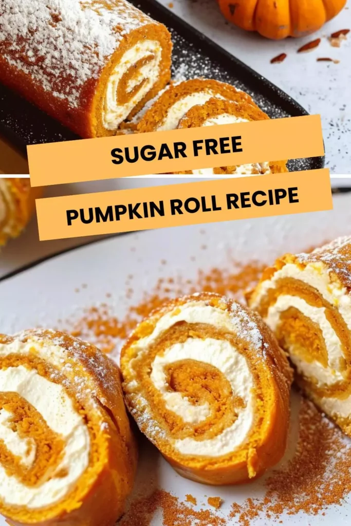 sugar free pumpkin roll recipe