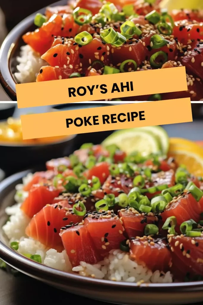 roy’s ahi poke recipe