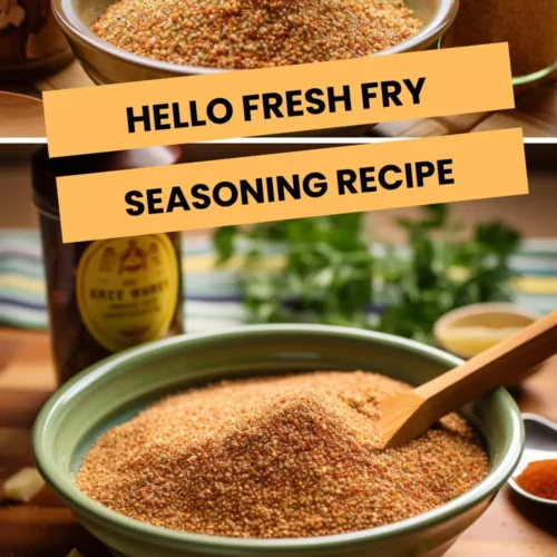 hello fresh fry seasoning recipe