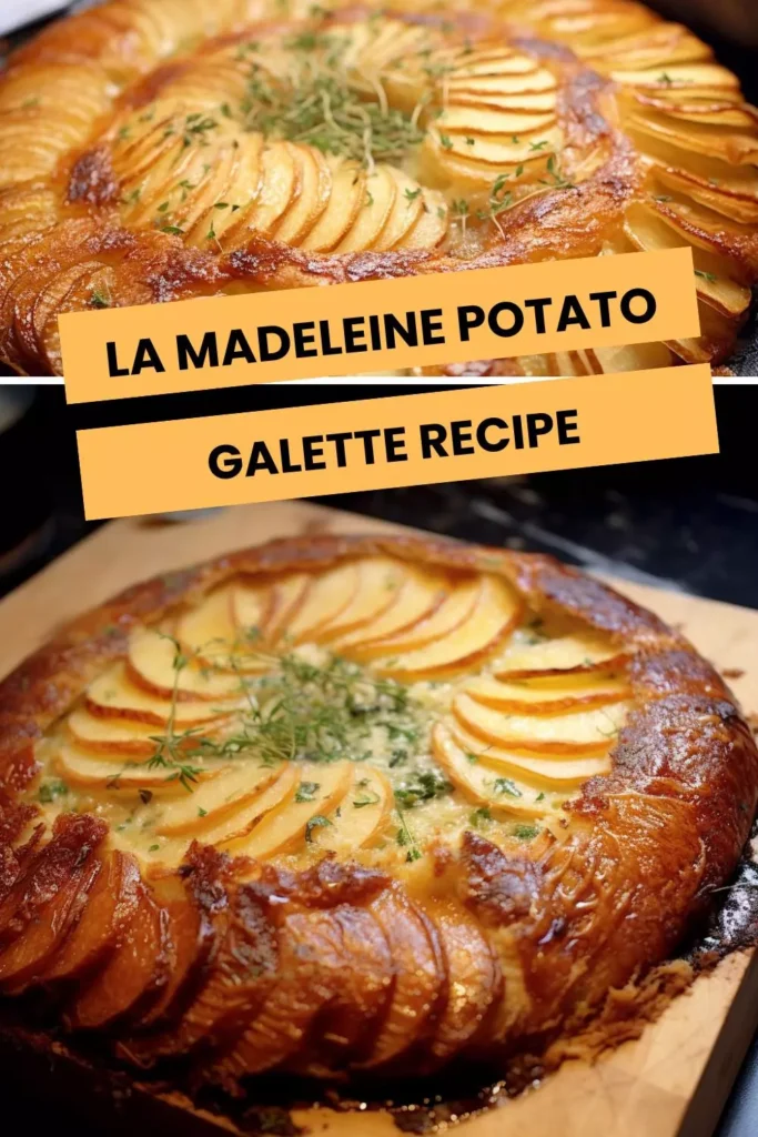 la madeleine potato galette recipe