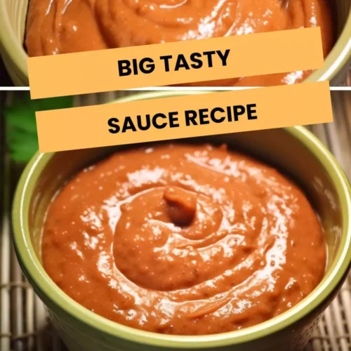 big tasty sauce recipe