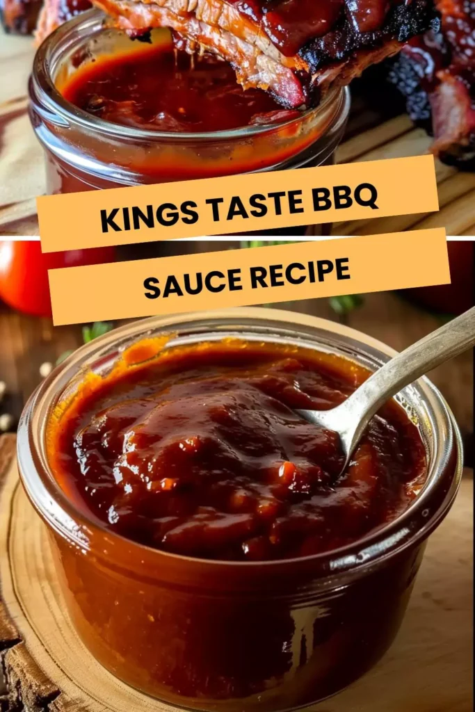 kings taste bbq sauce recipe