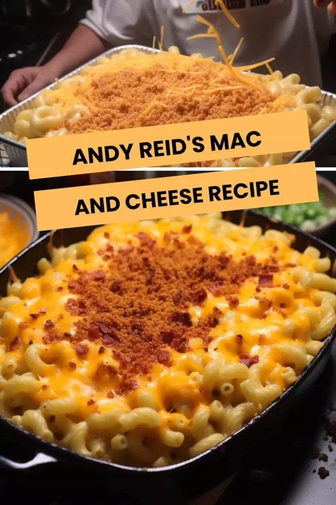 andy reid's mac and cheese recipe