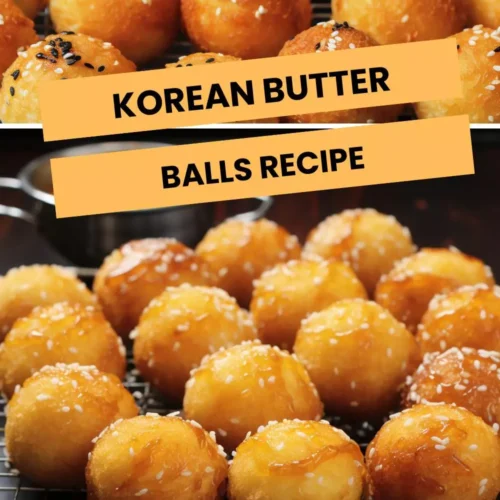korean butter balls recipe