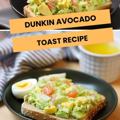 dunkin avocado toast recipe