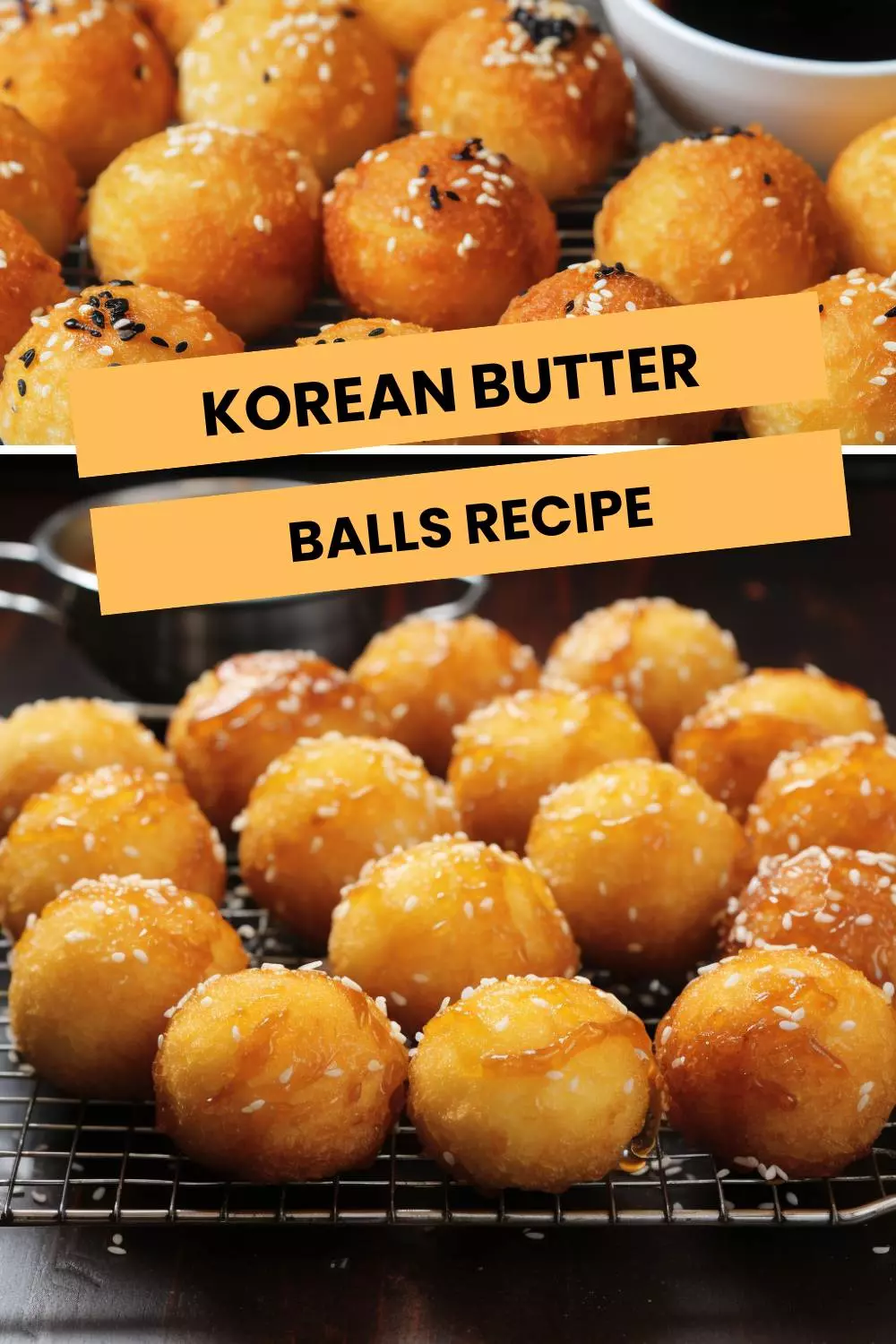 korean butter balls recipe