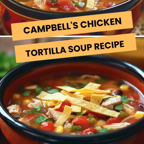 campbell's chicken tortilla soup recipe