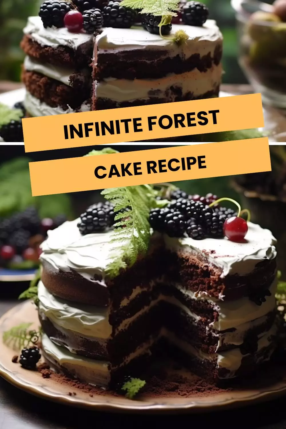 infinite forest cake recipe