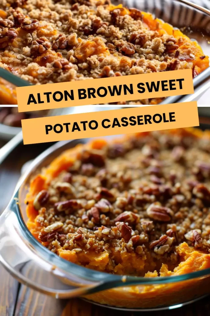alton brown sweet potato casserole
