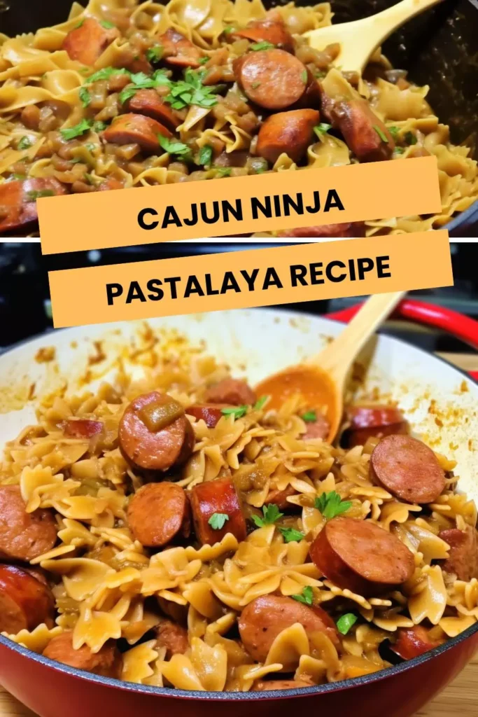 cajun ninja pastalaya recipe