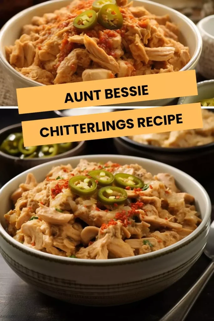 aunt bessie chitterlings recipe