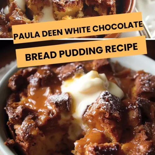 paula deen white chocolate bread pudding recipe