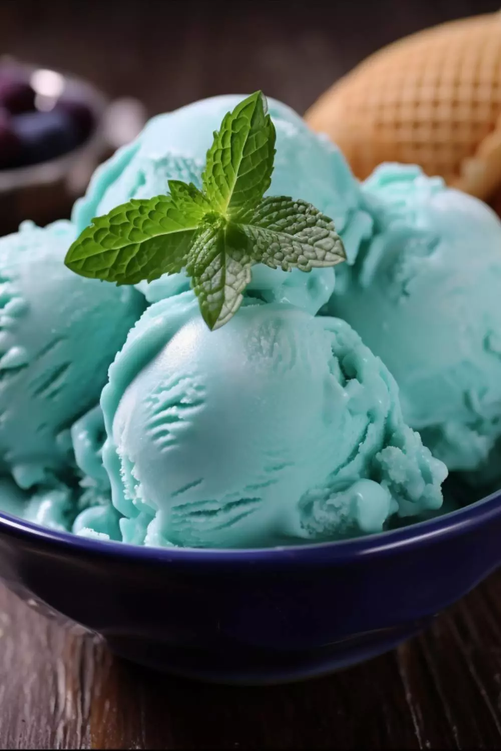blue raspberry ice cream