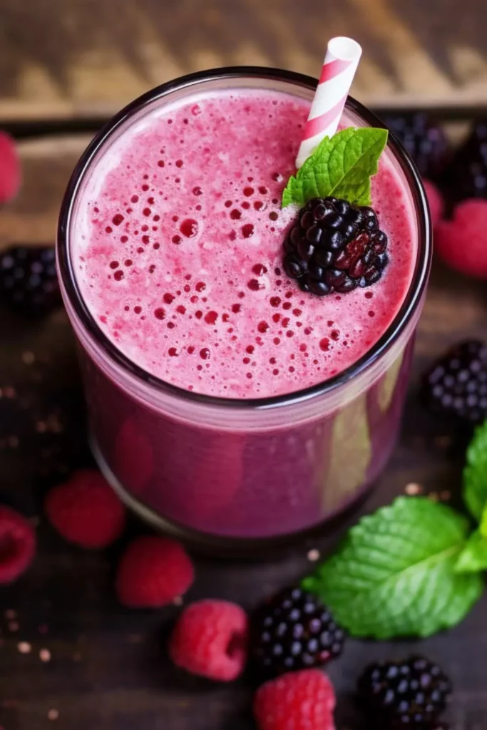 elderberry immune boosting smoothie