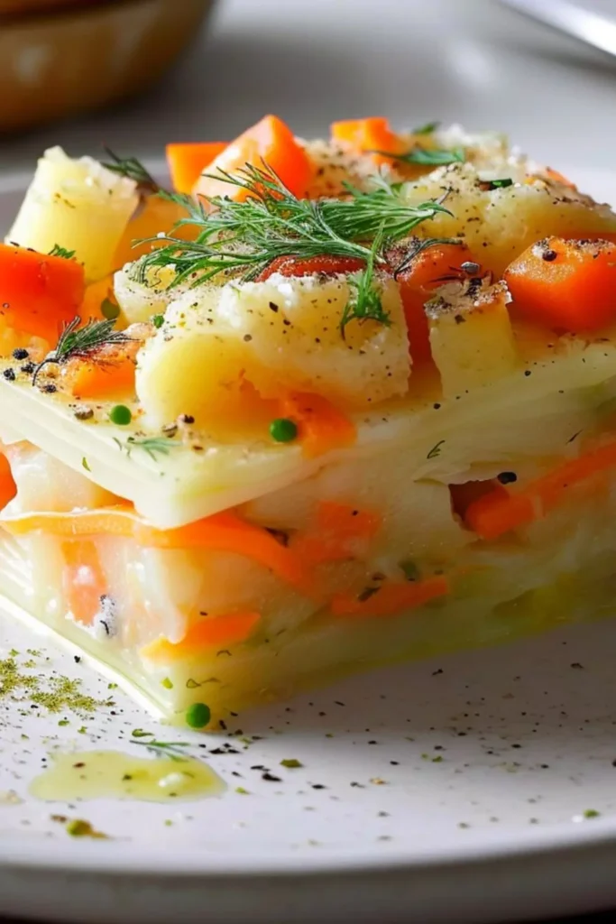 root vegetable pave recipe