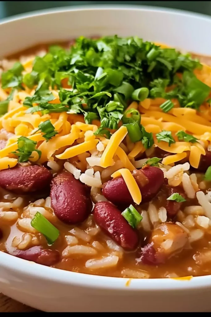 cheddars red beans and rice  