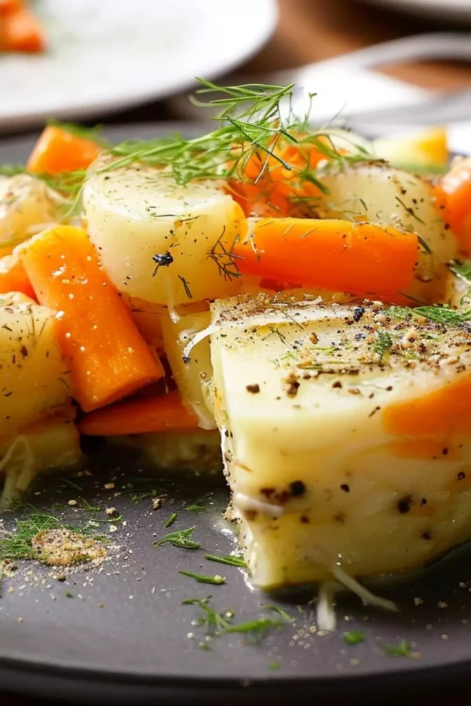 root vegetable pave recipe