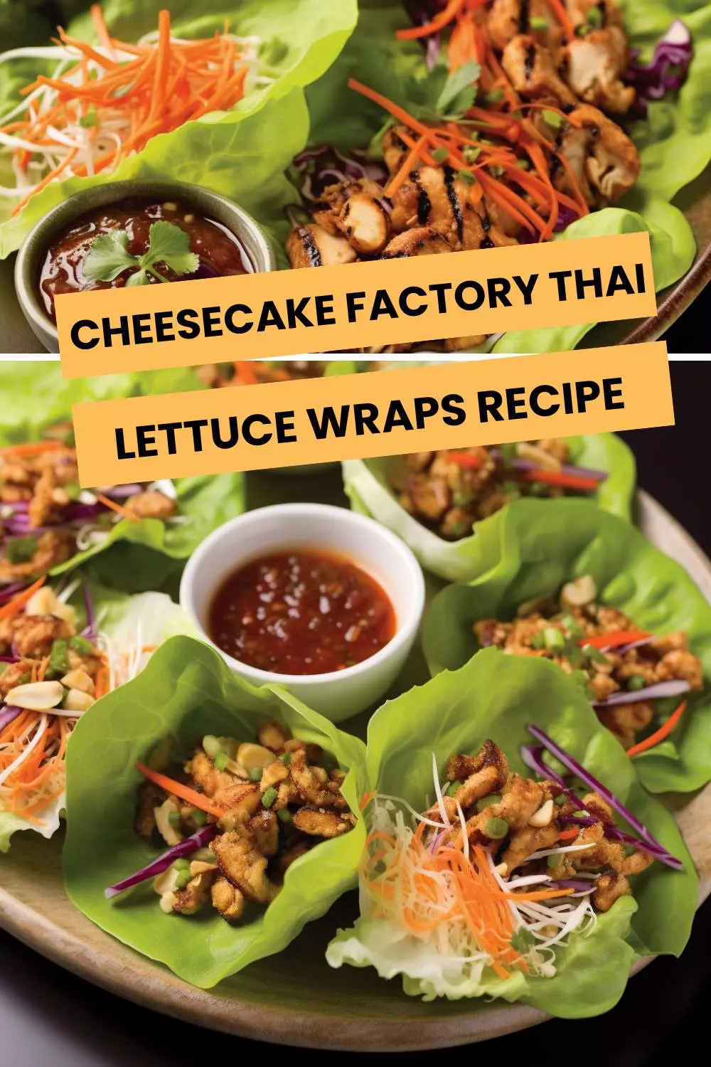 cheesecake factory thai lettuce wraps recipe