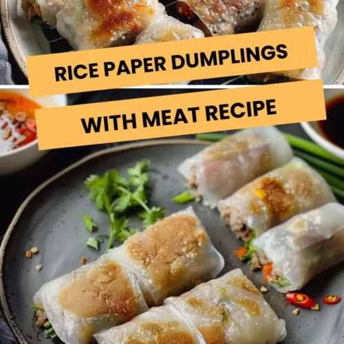 rice paper dumplings with meat recipe
