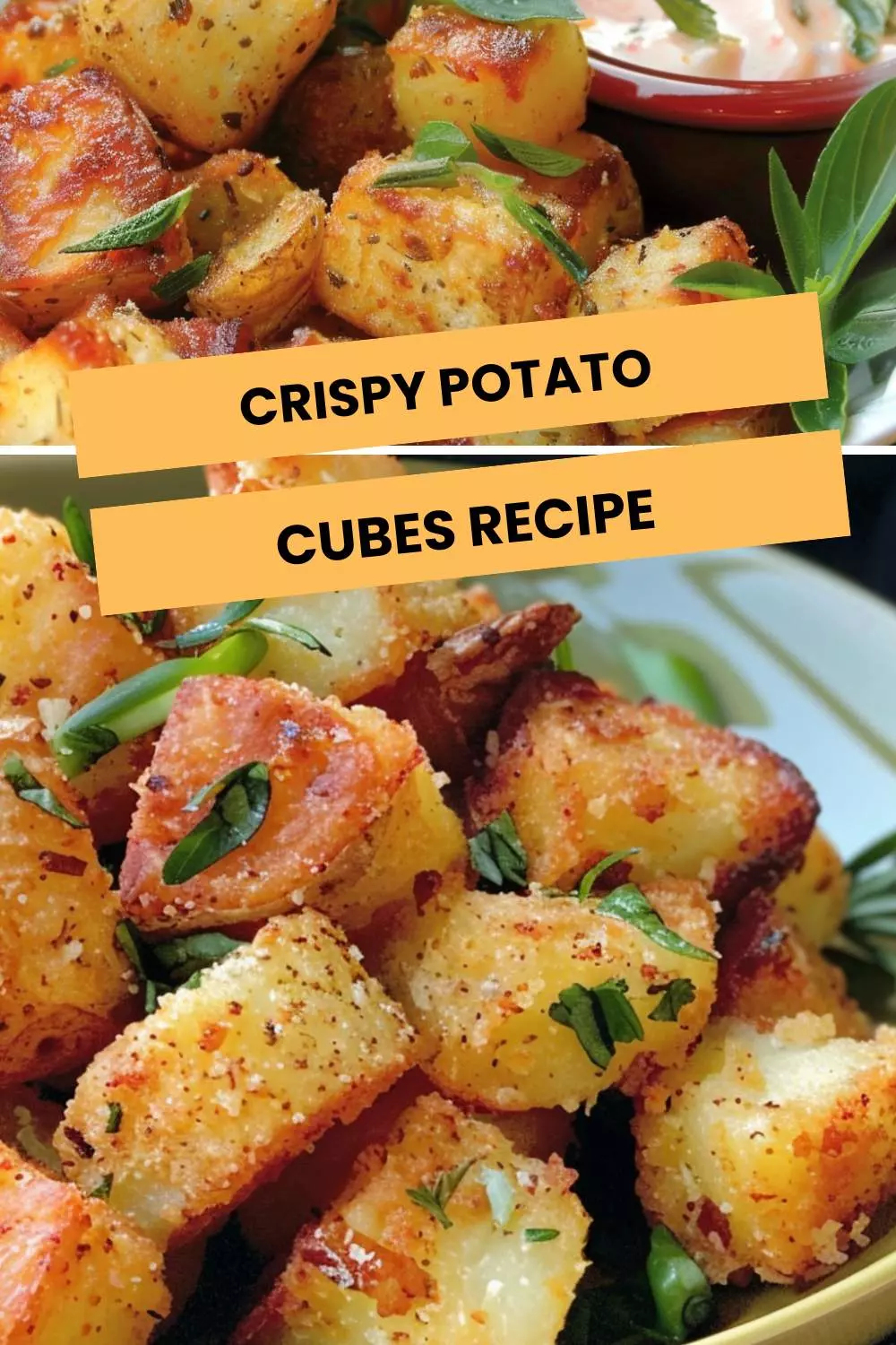 crispy potato cubes recipe