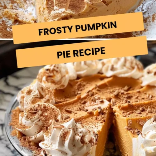 frosty pumpkin pie recipe