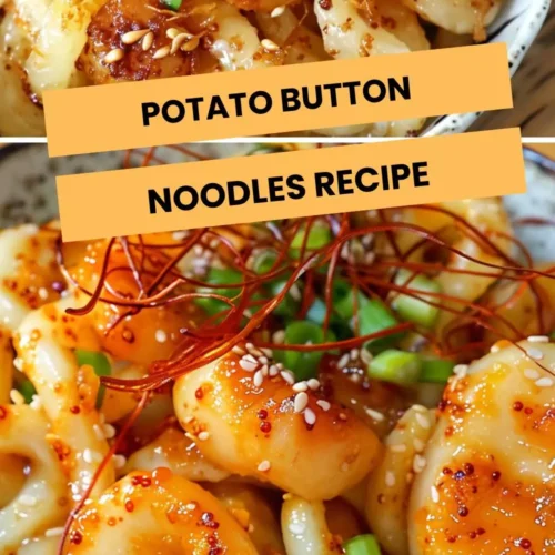 potato button noodles recipe