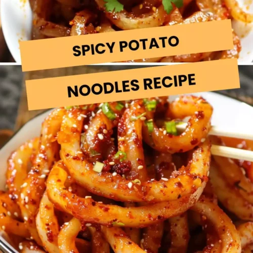 spicy potato noodles recipe