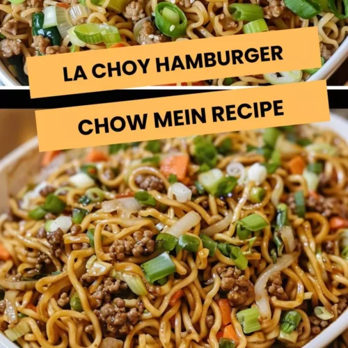 la choy hamburger chow mein recipe