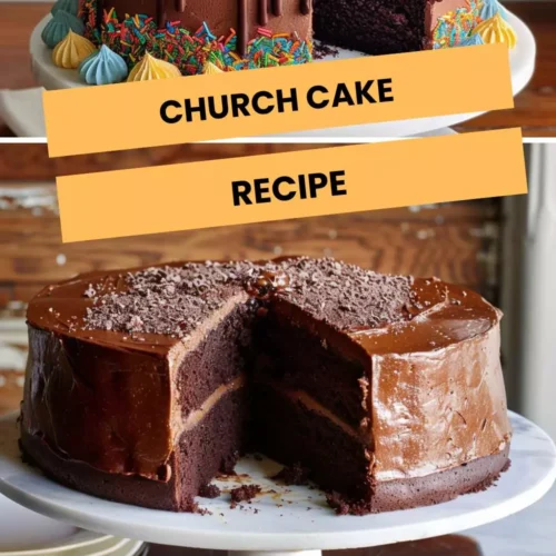 church cake recipe