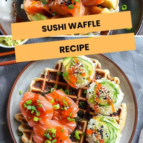 sushi waffle recipe