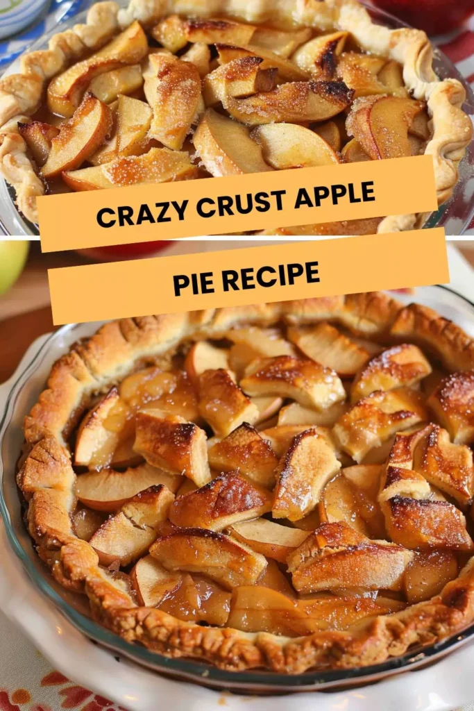 crazy crust apple pie recipe