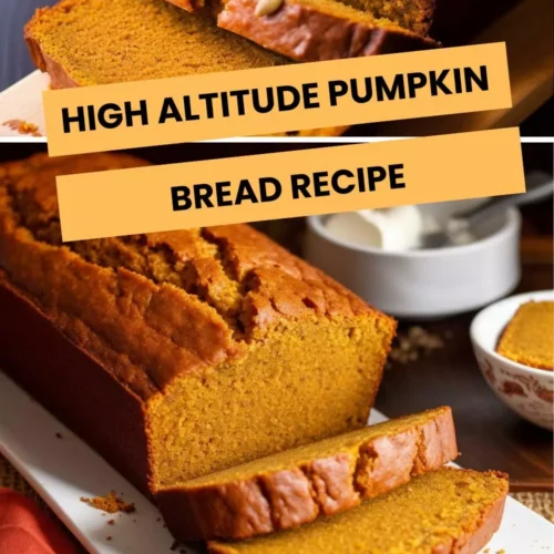high altitude pumpkin bread recipe